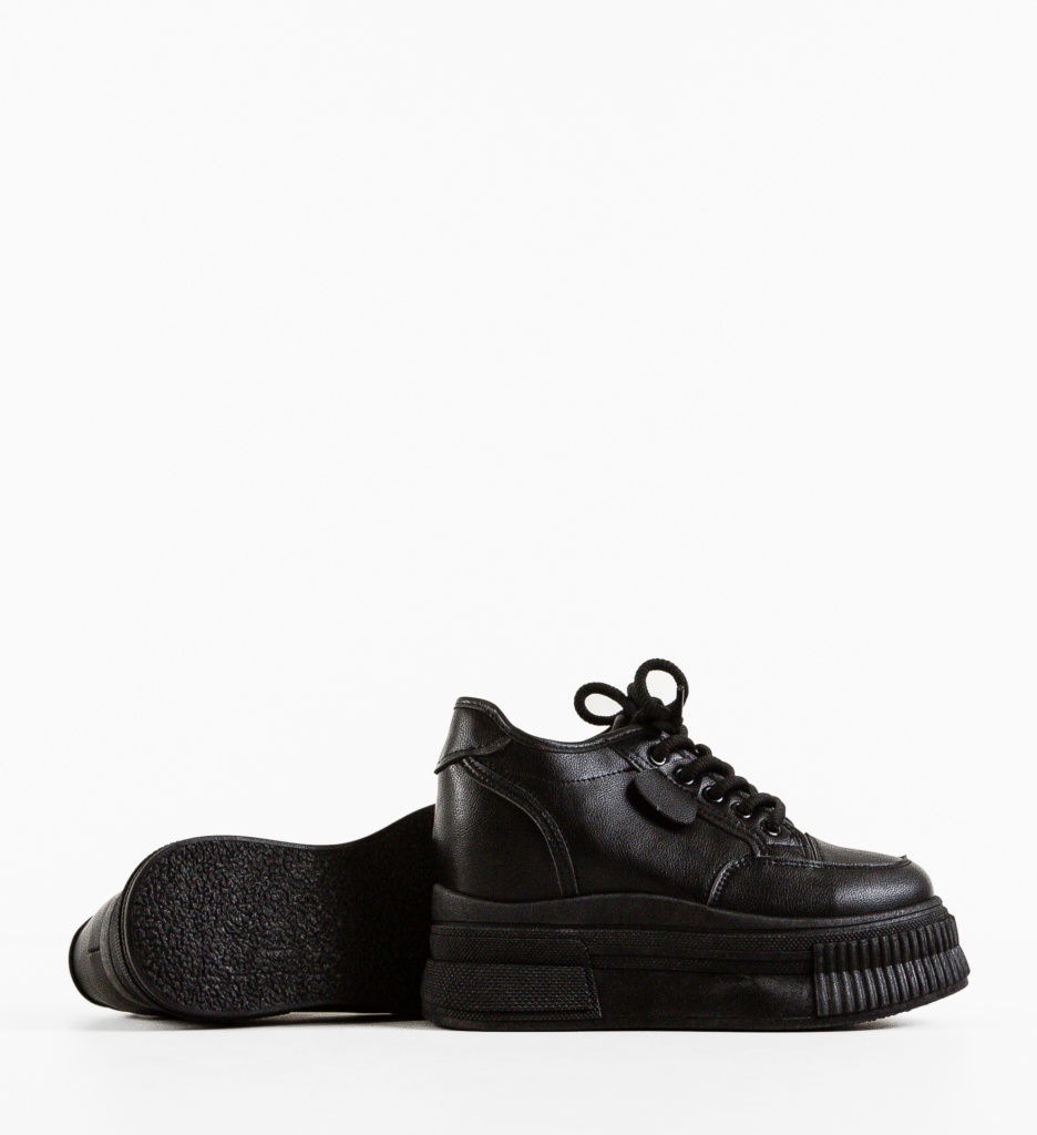 Sneakers dama School Negri - 4 | YEO