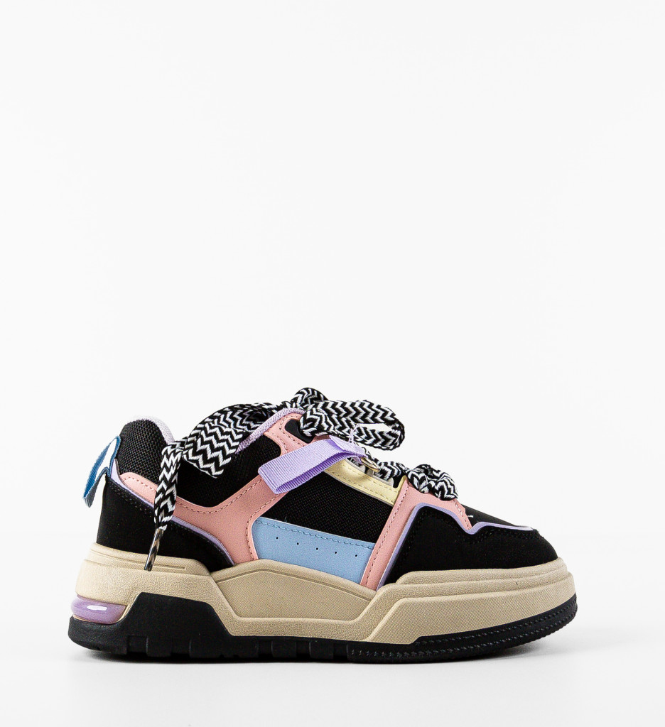 Sneakers dama Scolecit Negri - 4 | YEO