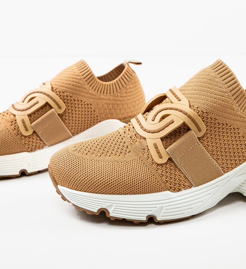 Sneakers dama Stojan Khaki - 4 | YEO