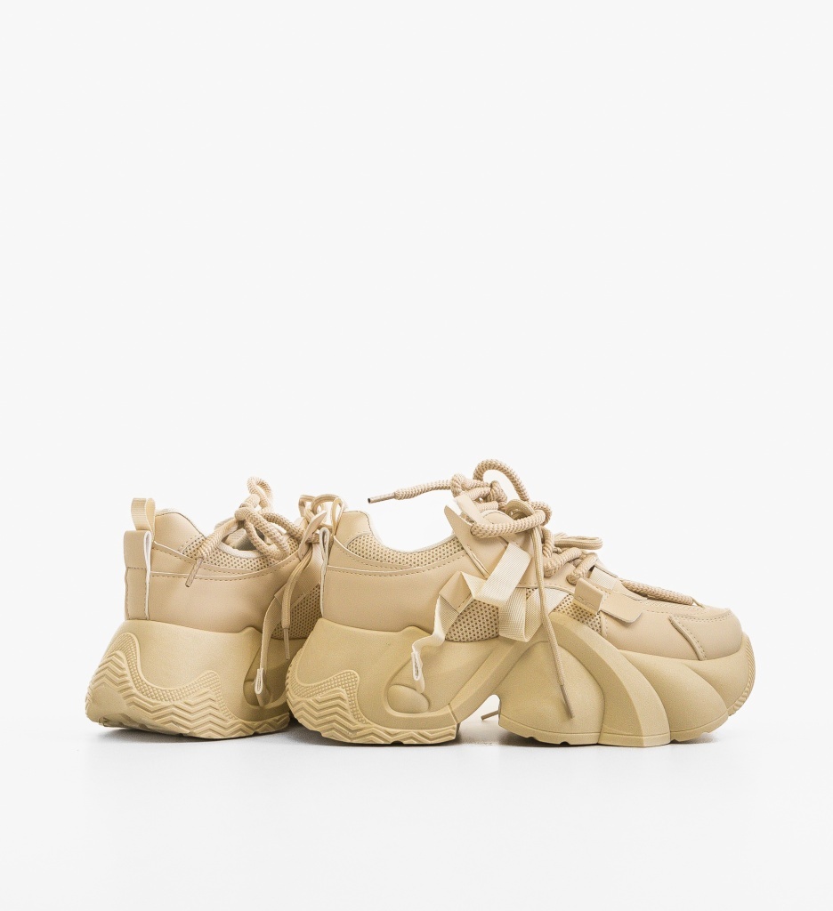 Sneakers dama Thild Bej