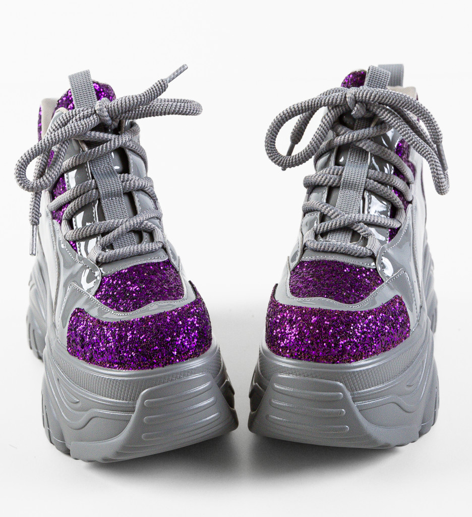 Poze Sneakers dama Tijuana Mov DePurtat