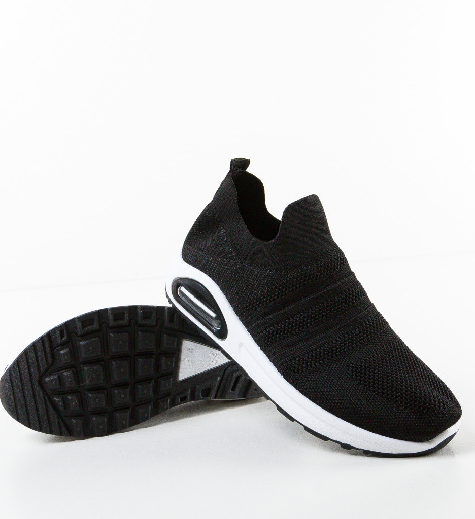 Poze Sneakers dama Valdez Negri depurtat.ro 