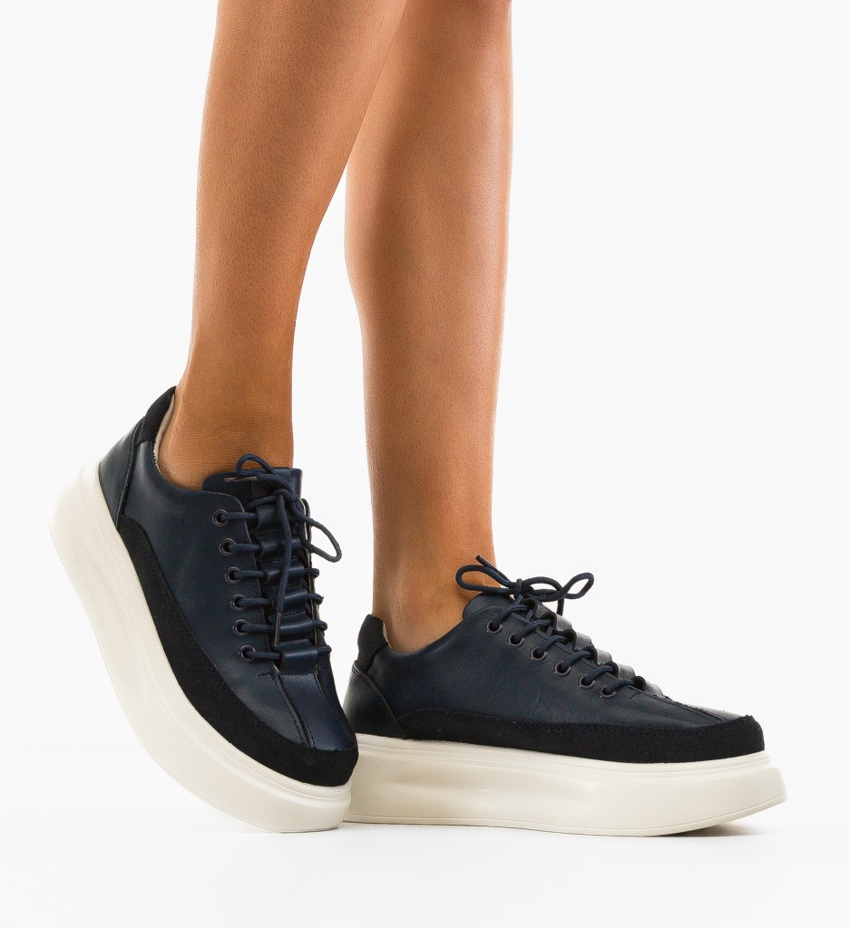 Sneakers Dama Wade Bleumarin - 2 | YEO