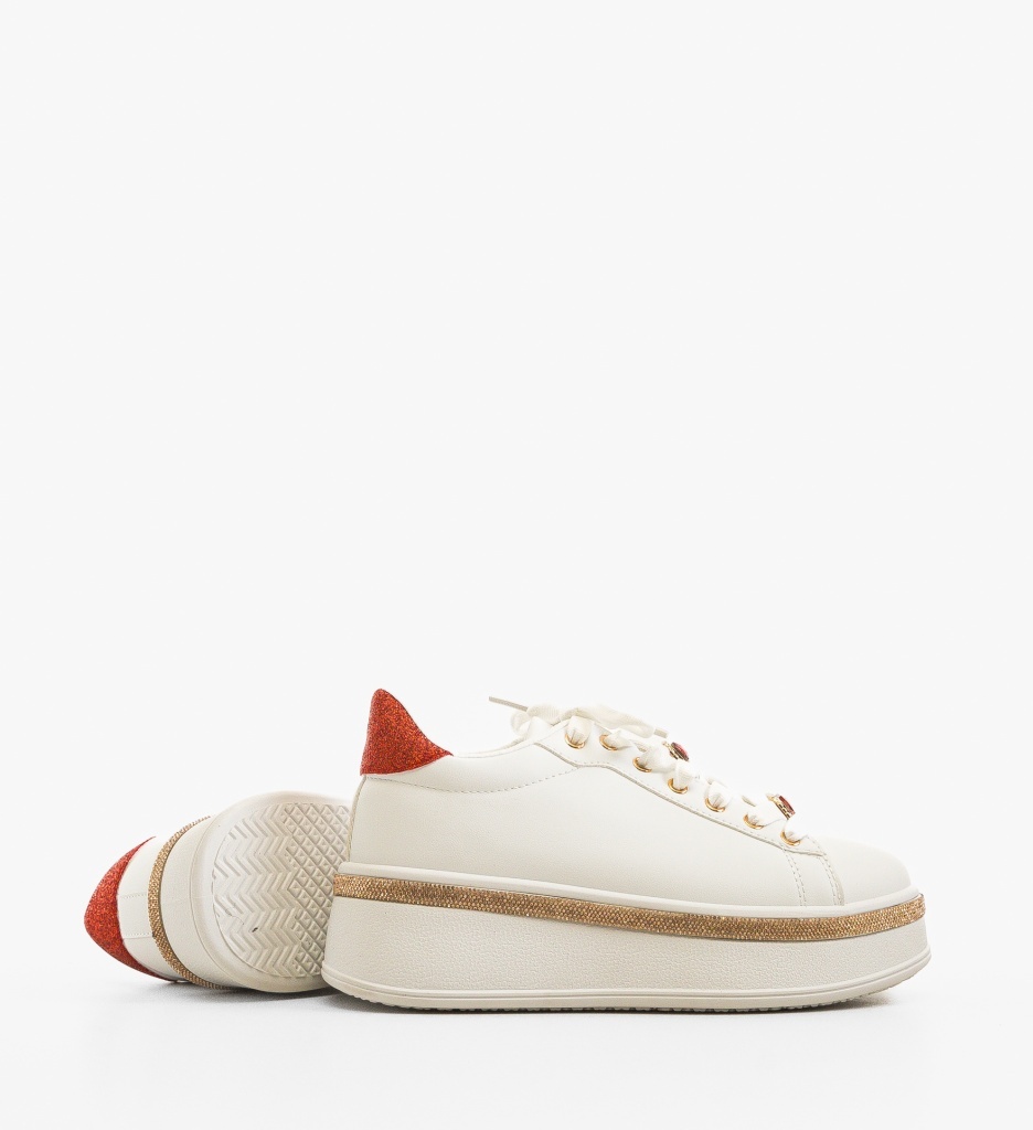 Sneakers dama Weland Rosii - 3 | YEO