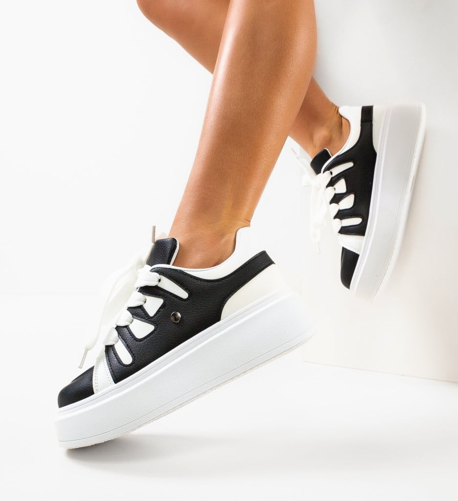 Sneakers dama Zohai Negri - 1 | YEO