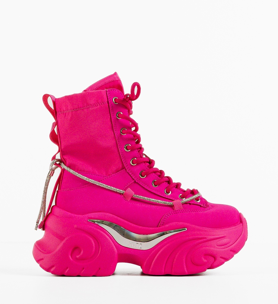 Sneakers dama Zynta Fuchsia - 5 | YEO