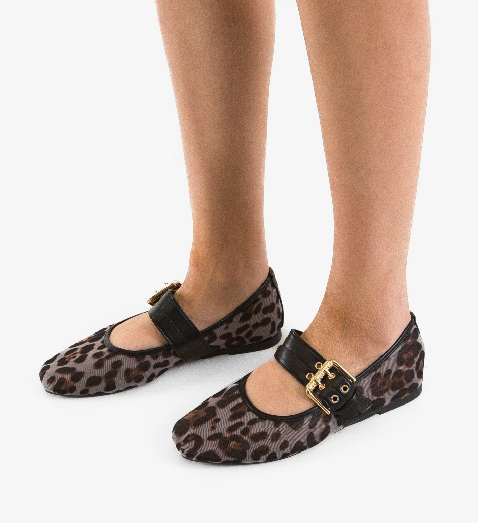 Balerini dama Duffy Animal Print - 2 | YEO