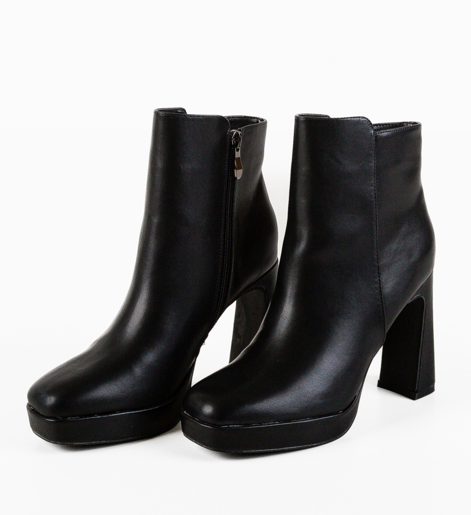 Botine dama Akpofu Negre - 5 | YEO