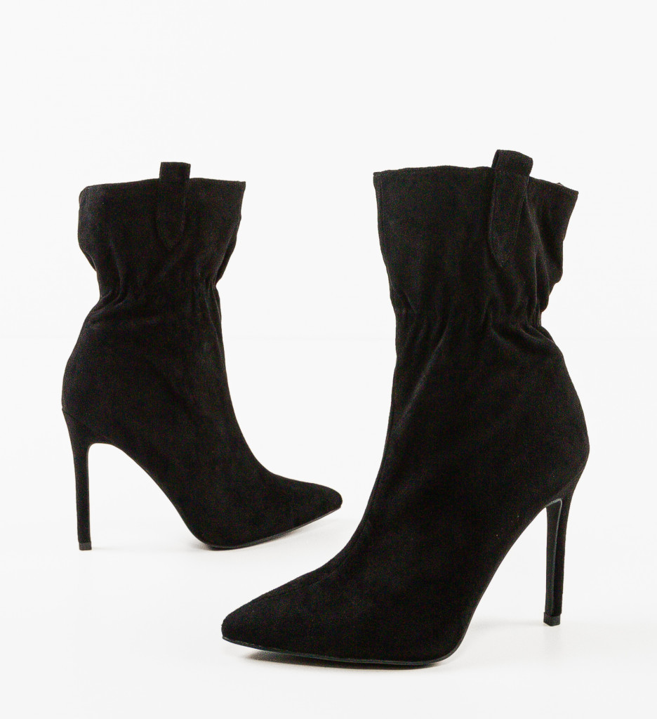 Botine dama Audrea Negre 2 - 5 | YEO