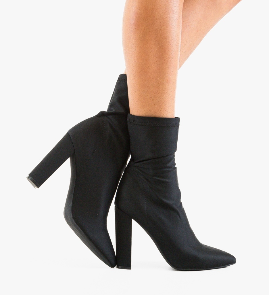 Botine dama Beuf Negre - 3 | YEO