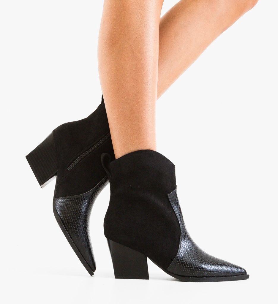 Botine dama Brebly Negre - 2 | YEO
