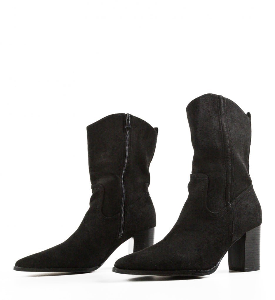 Botine dama Cleme Negre - 5 | YEO