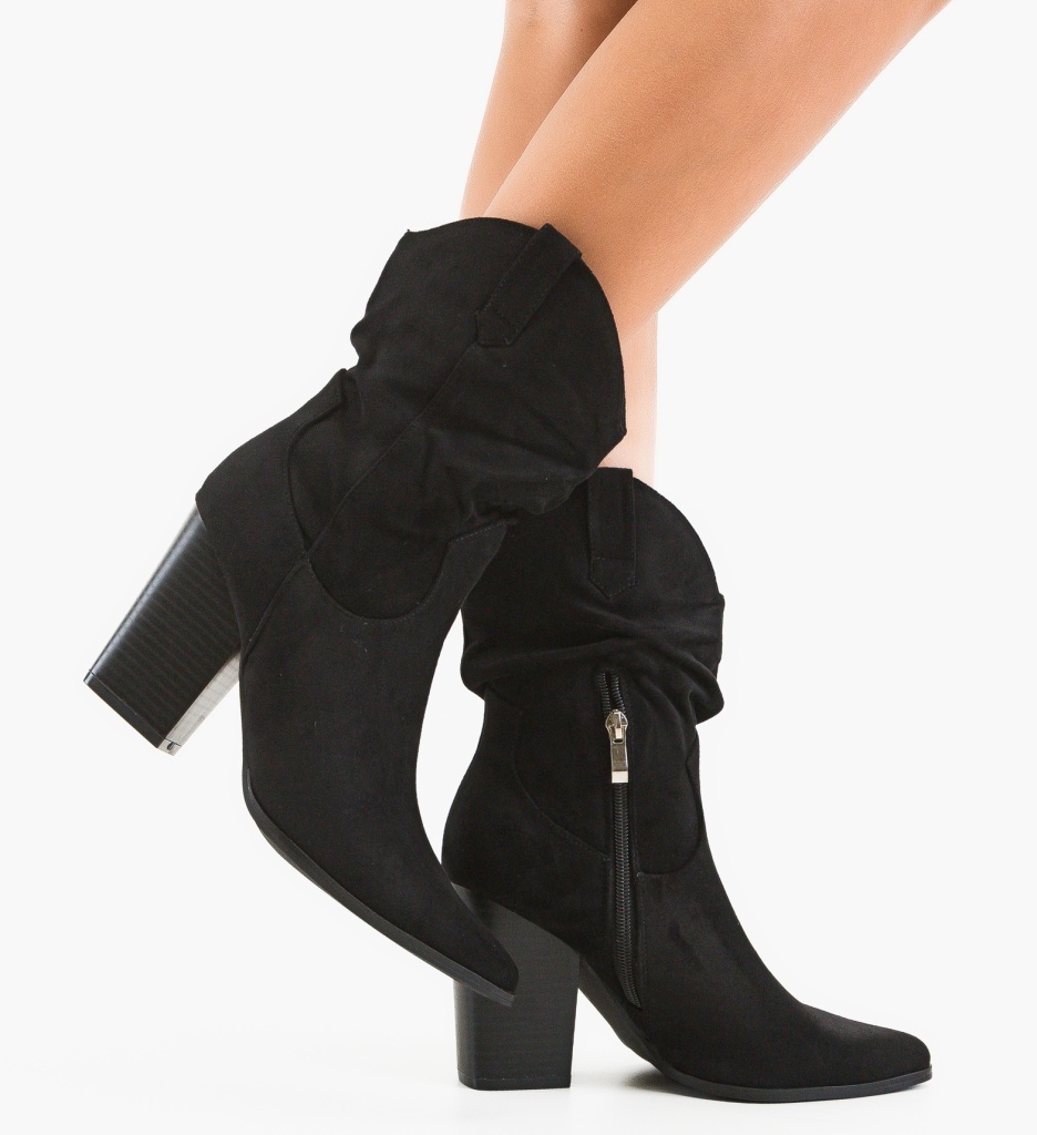 Botine dama Dafuy Negre
