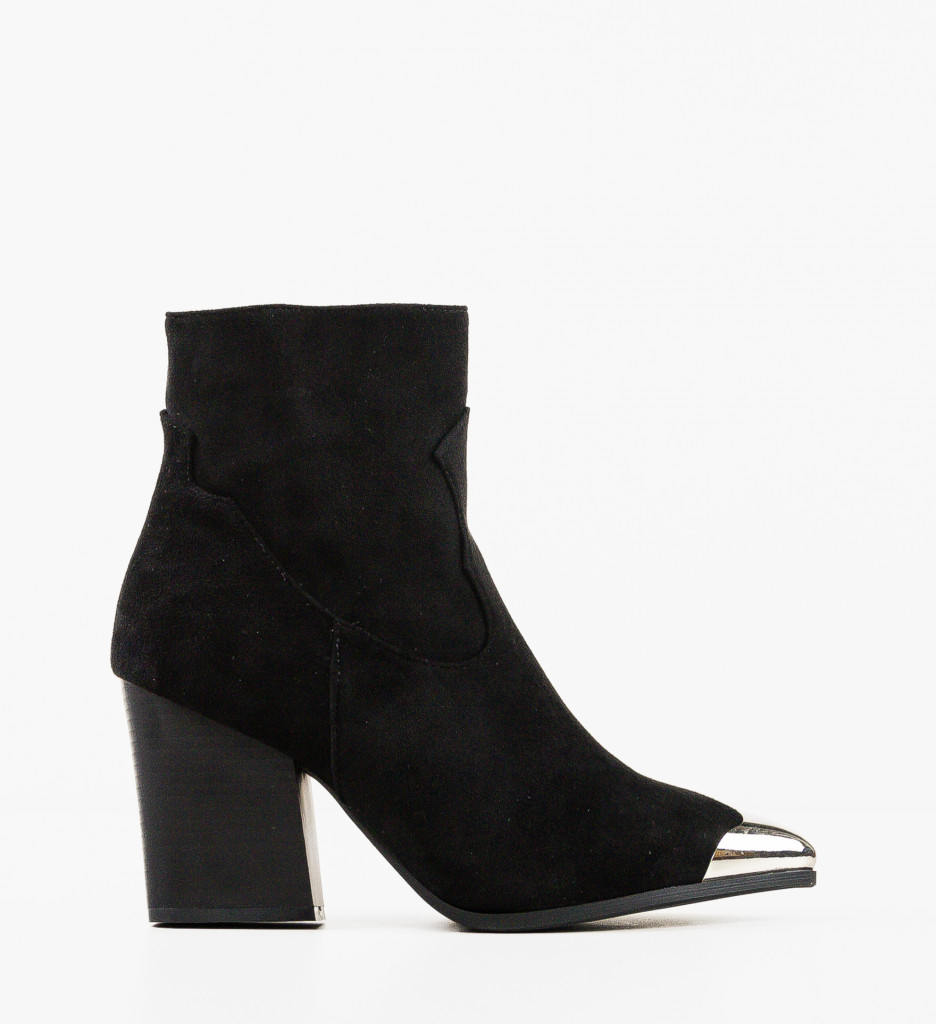 Botine dama Davion Negre - 3 | YEO