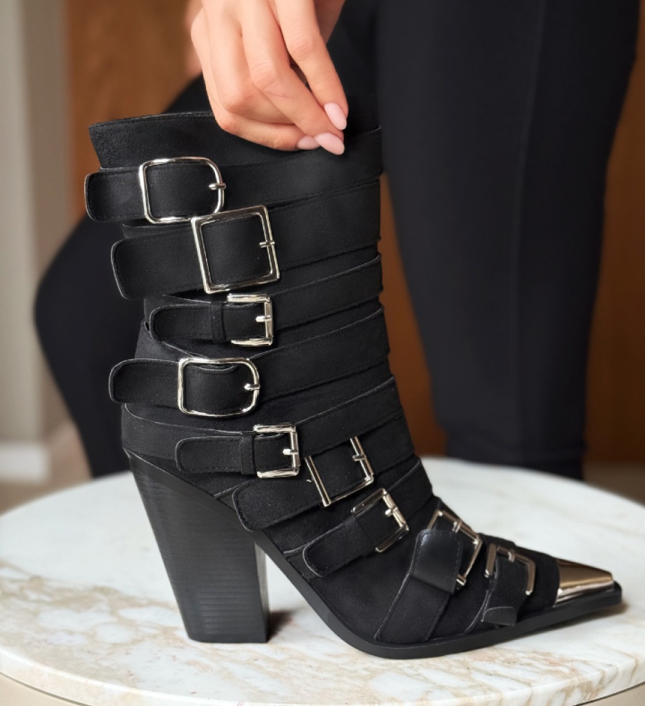 Botine dama Donia Negre