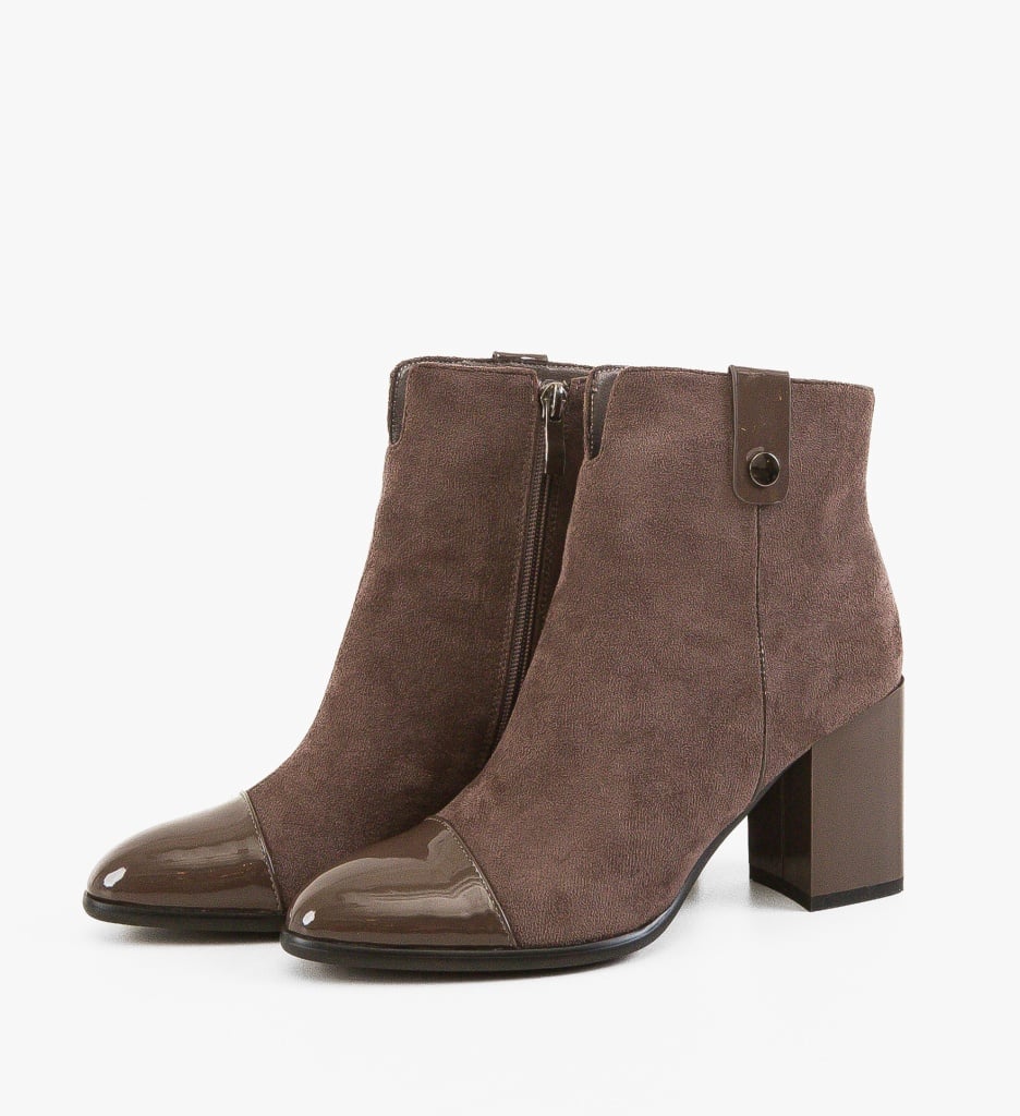 Botine dama Duncan Khaki - 5 | YEO