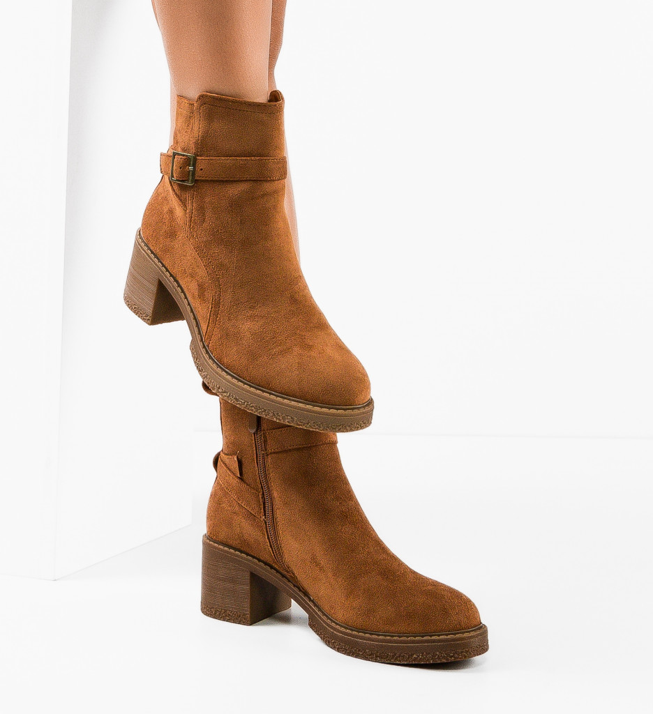 Botine dama Faha Camel - 1 | YEO