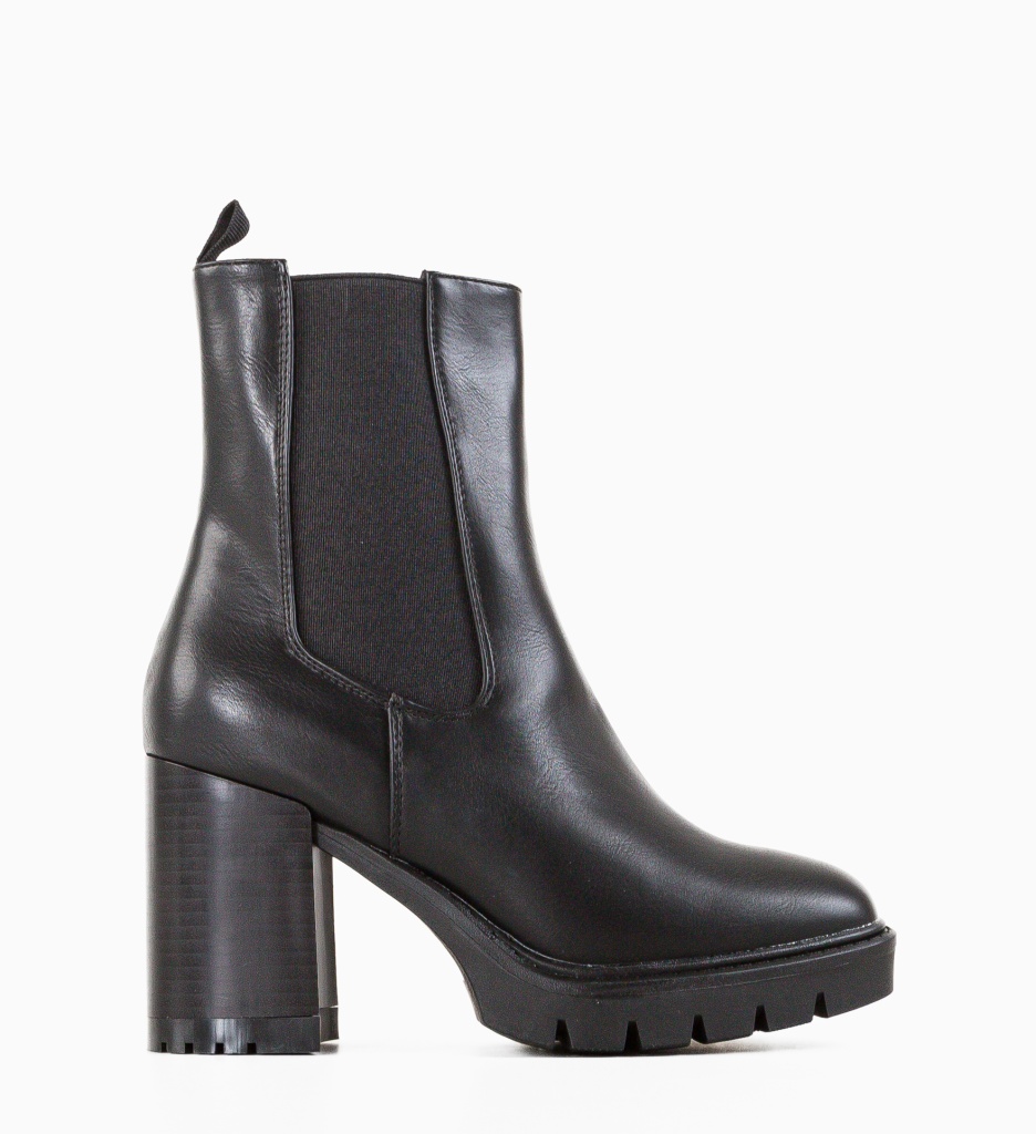 Botine dama Gideon Negre 2 - 5 | YEO