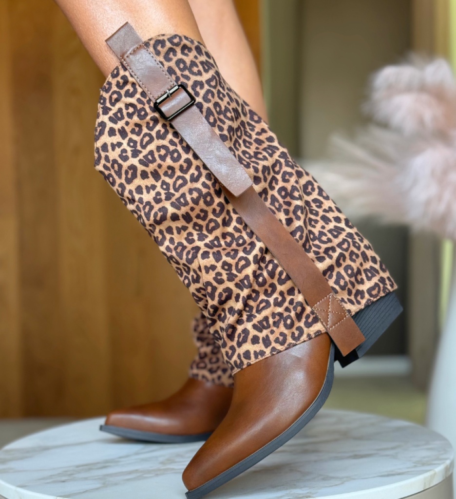 Botine dama Inga Print