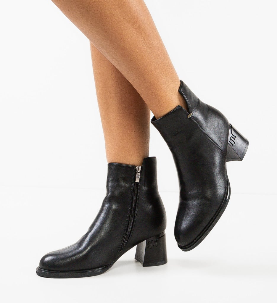 Botine dama Isadora Negre - 2 | YEO