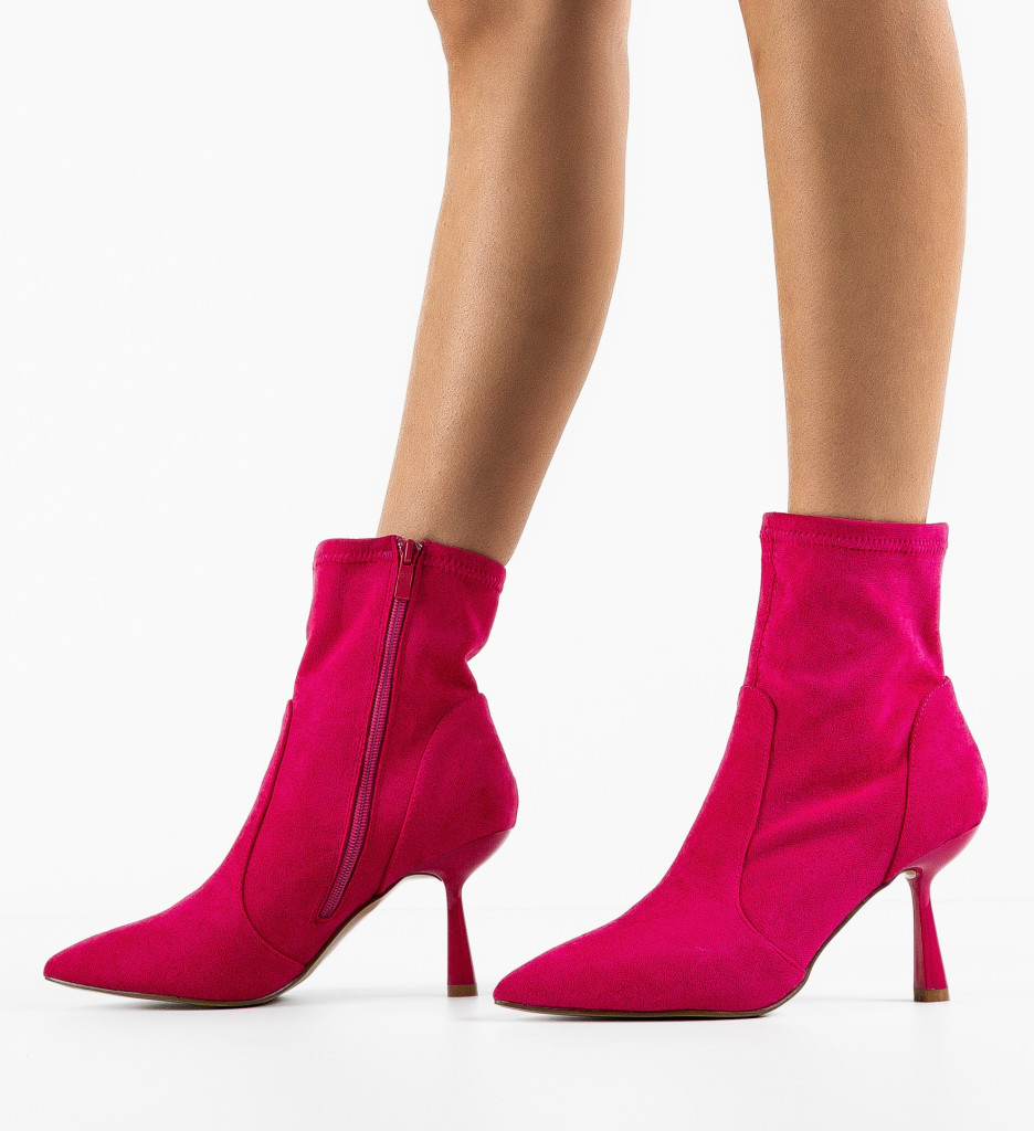 Botine dama Jak Fuchsia - 3 | YEO