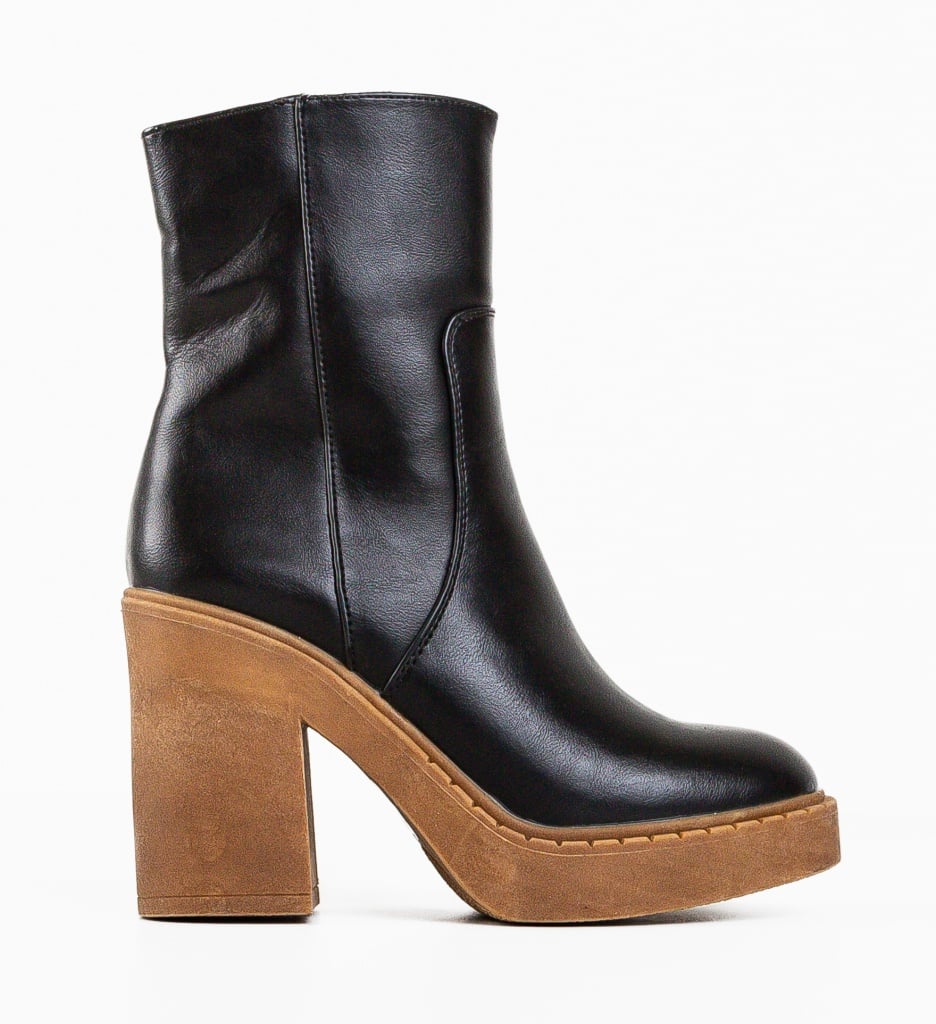 Botine dama Justice Negre - 3 | YEO