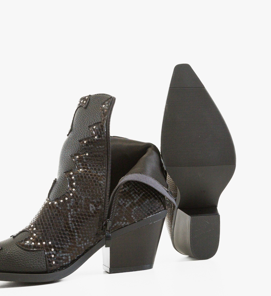 Botine dama Ketek Negre - 4 | YEO