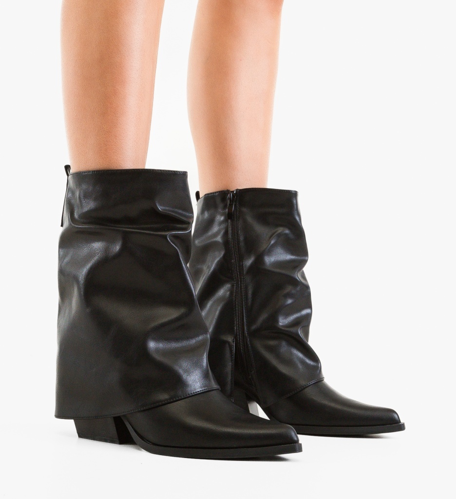 Botine dama Kreon Negre