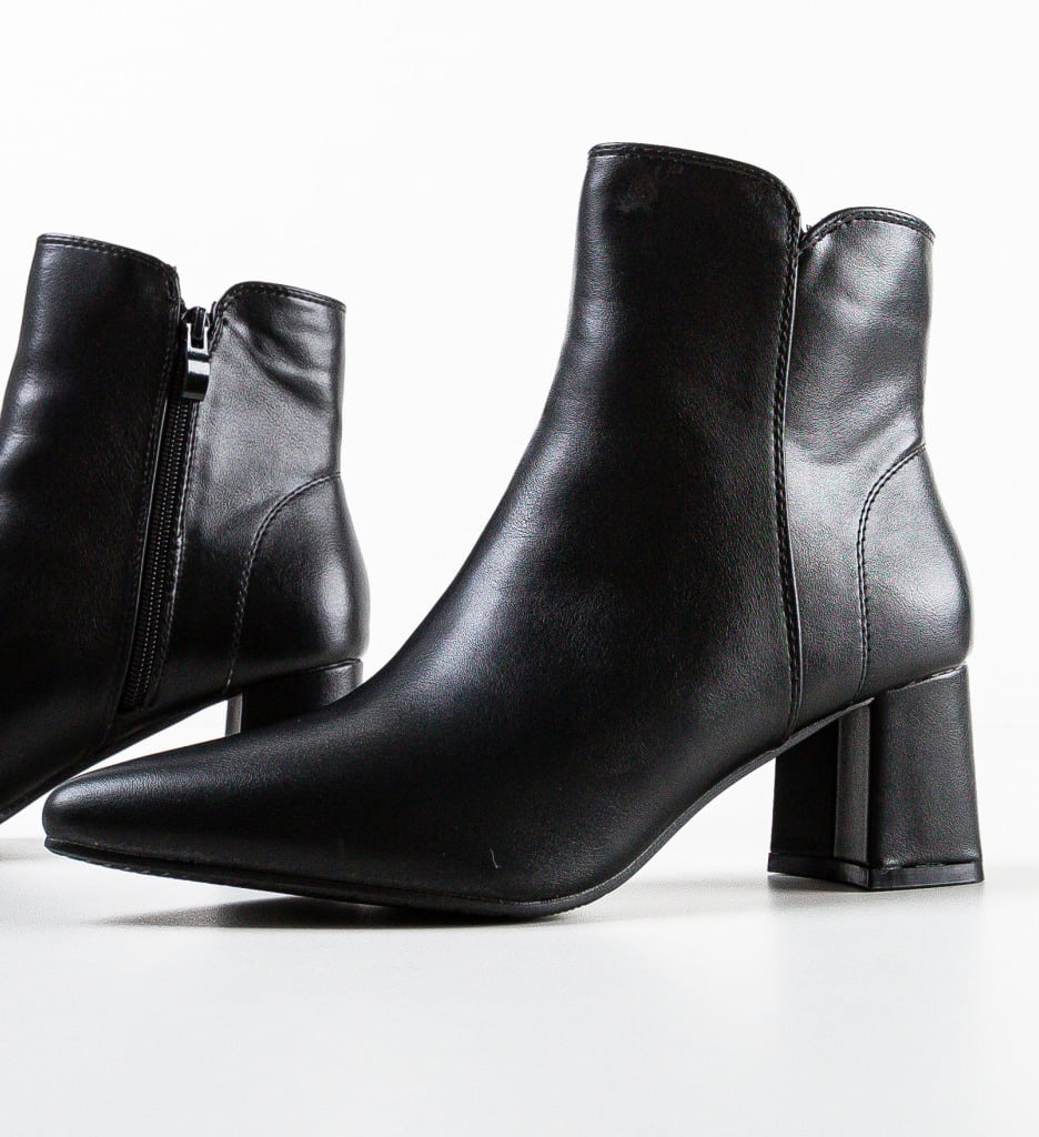 Botine dama Lanana Negre - 5 | YEO