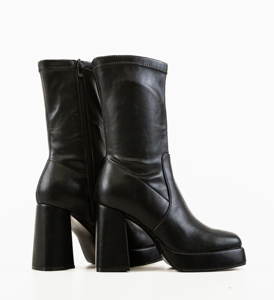 Botine dama Lehan Negre - 4 | YEO