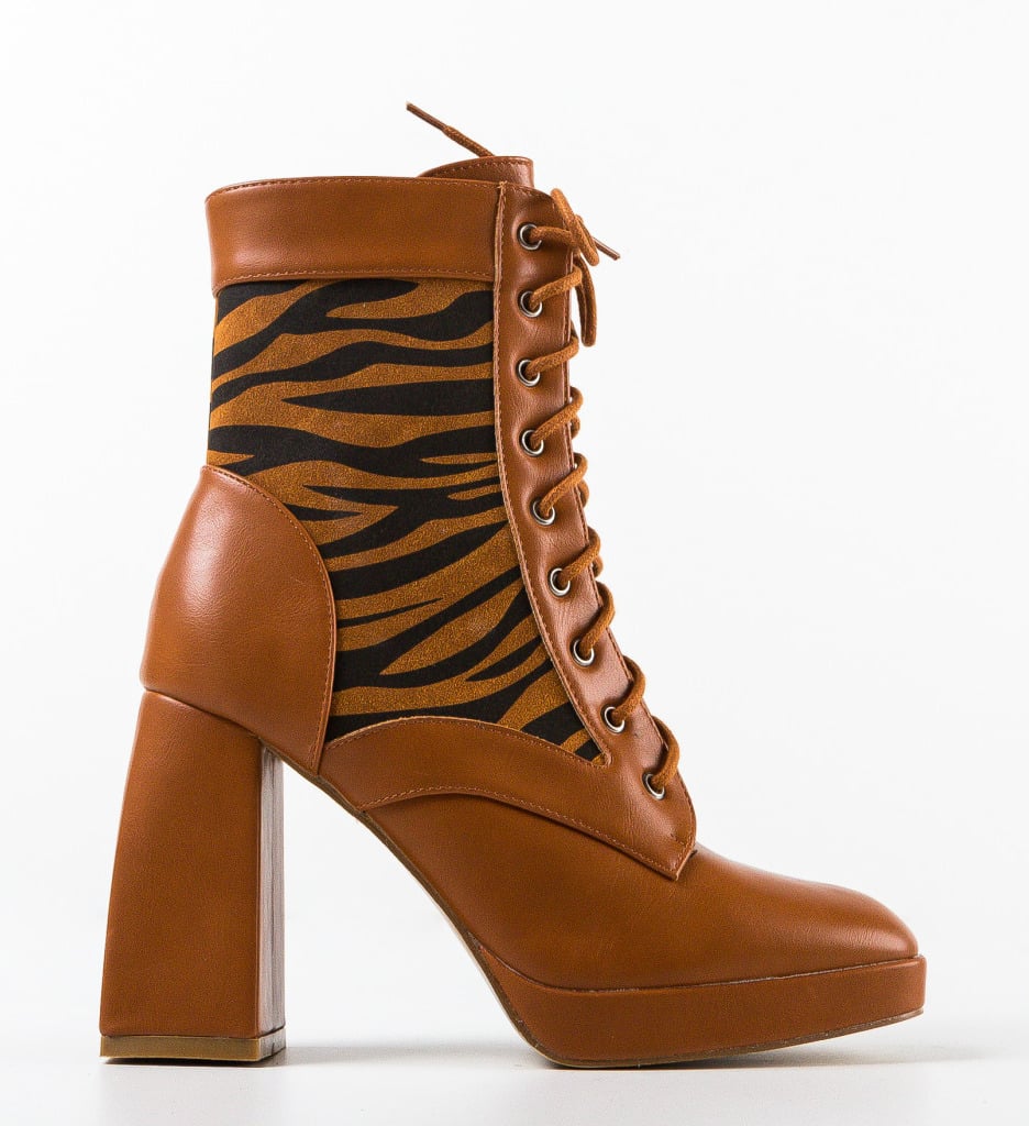 Botine dama Lokan Camel - 3 | YEO