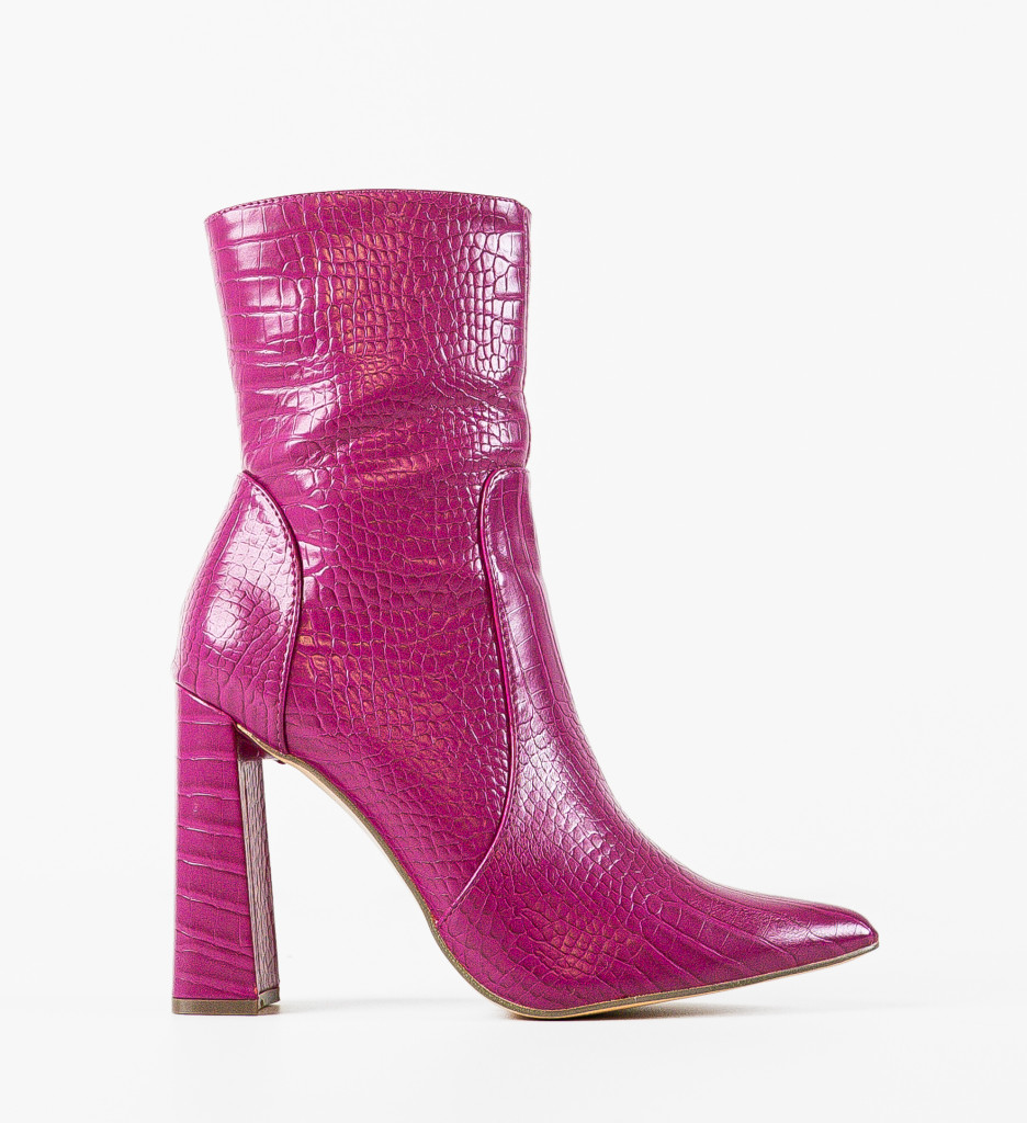 Botine dama Lutfi Fuchsia - 3 | YEO