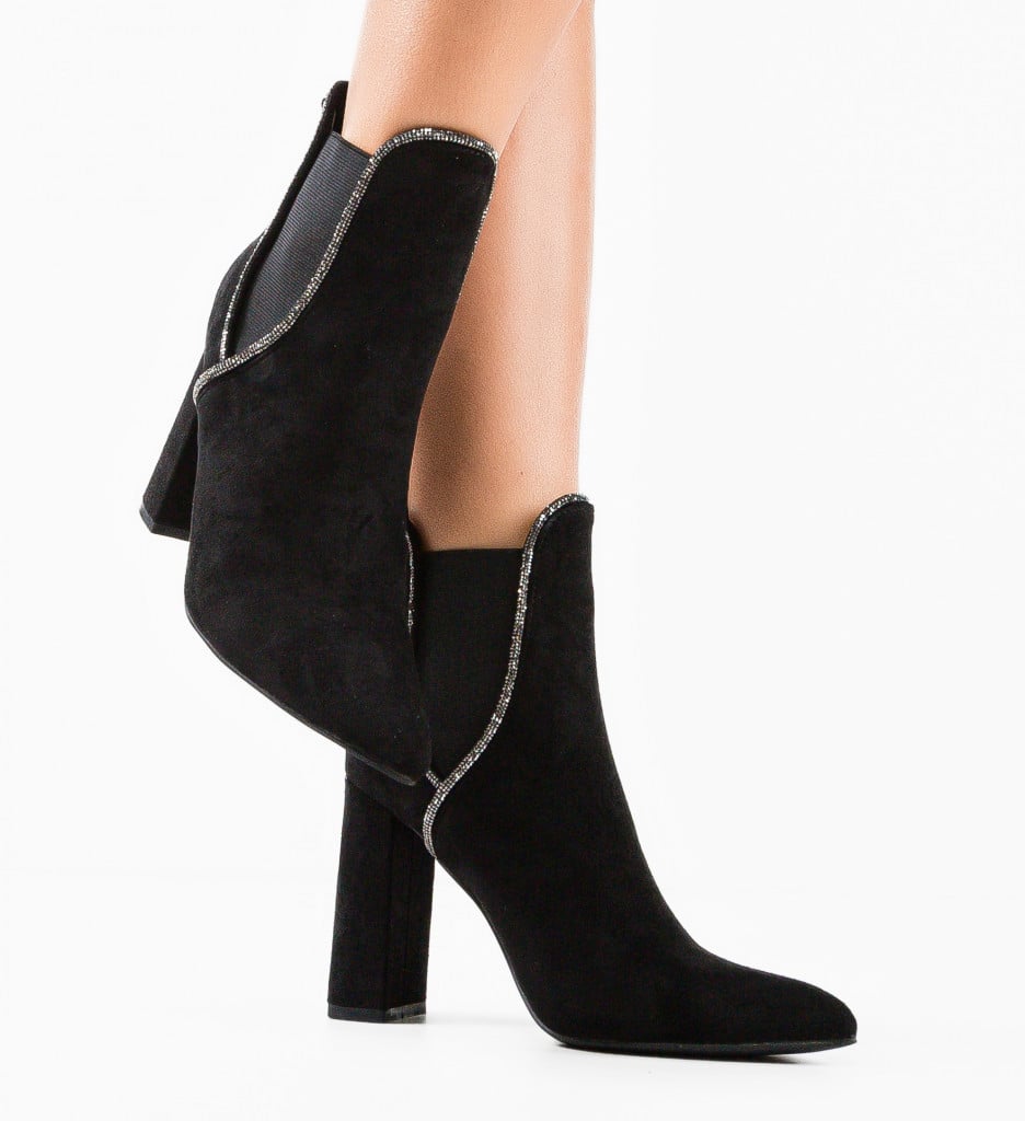 Botine dama Mckay Negre - 2 | YEO