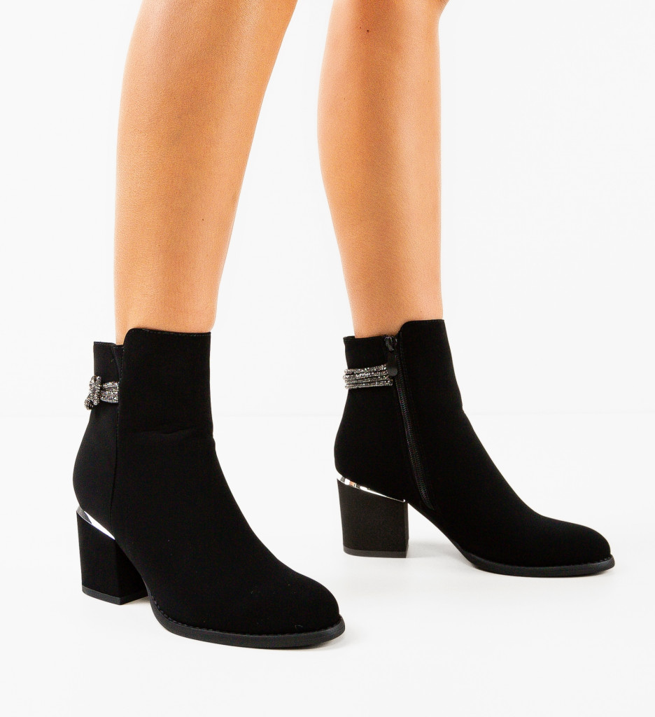 Botine dama Murra Negre - 1 | YEO