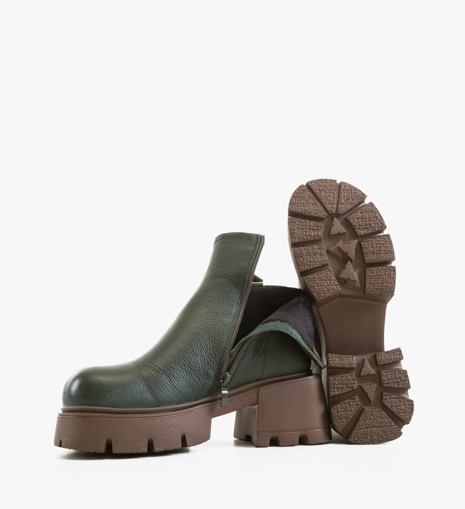 Botine dama Opah Verzi - 5 | YEO
