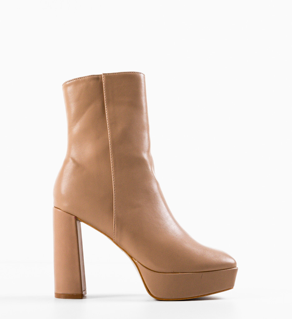 Botine dama Rabia Nude - 3 | YEO