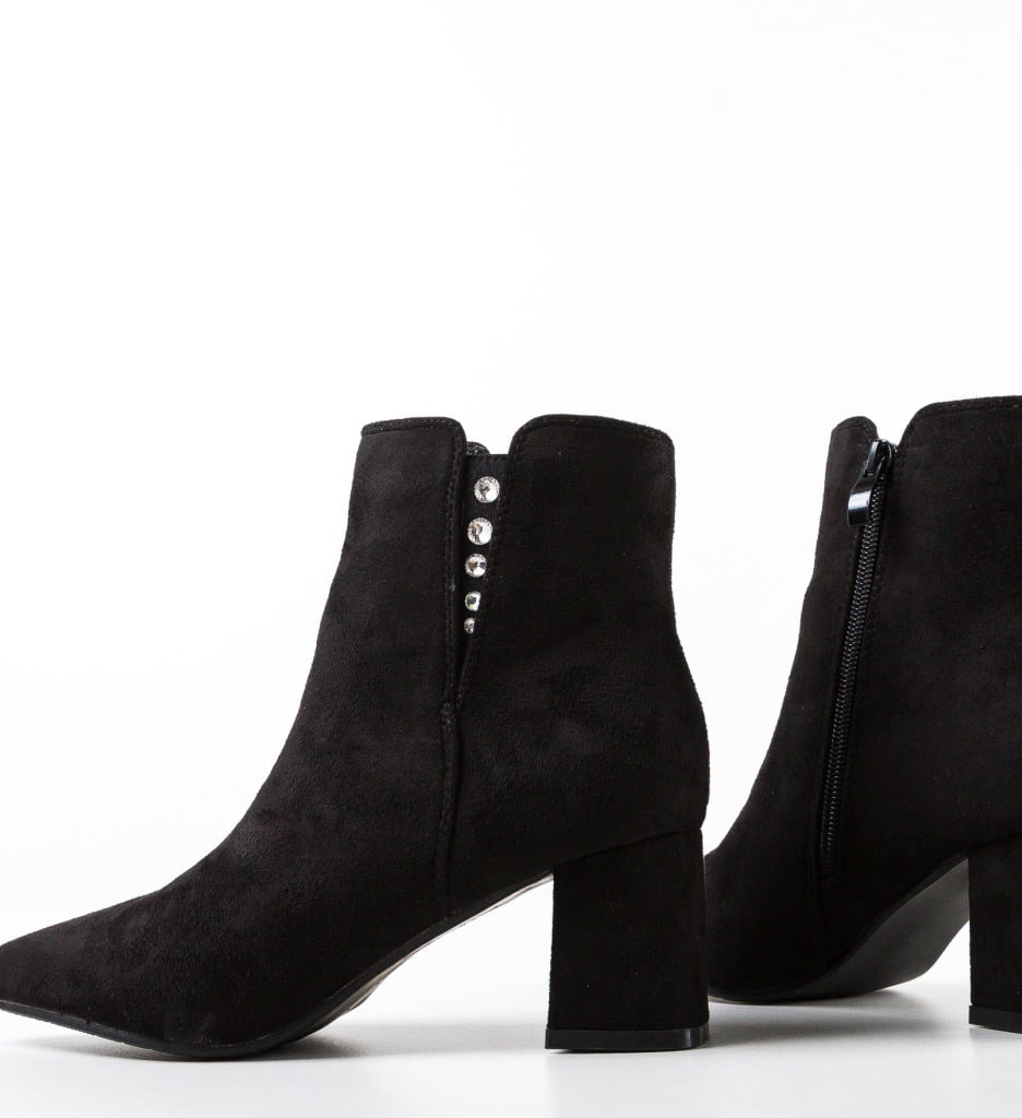 Botine dama Rezaq Negre - 4 | YEO