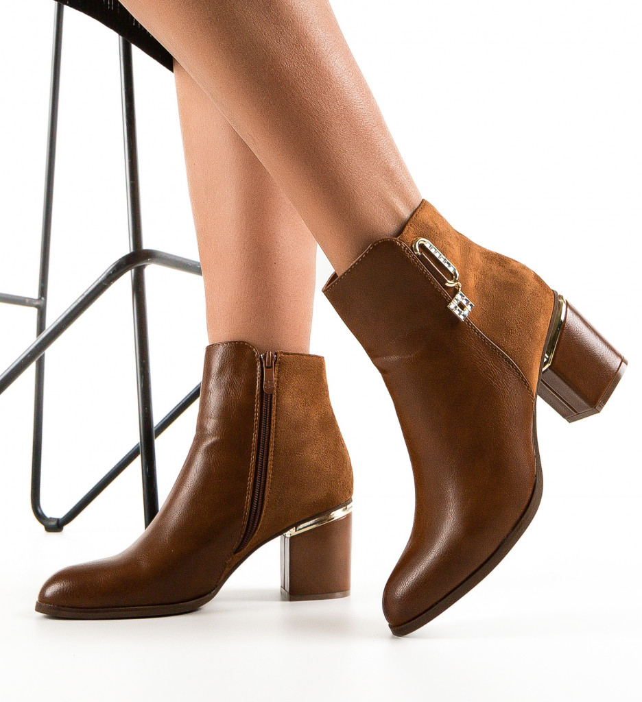 Botine dama Rios Camel - 2 | YEO