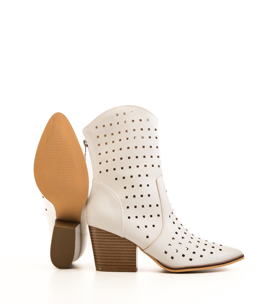 Botine dama Ruoxy Albe - 3 | YEO