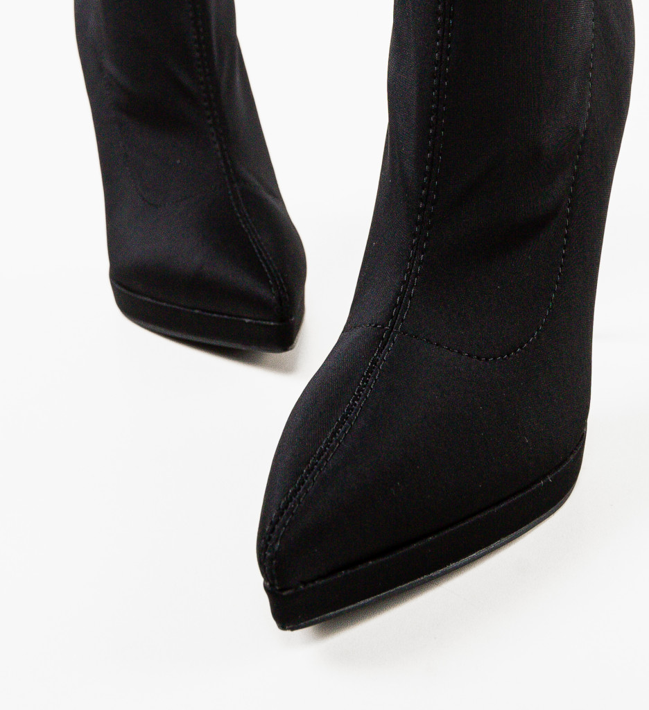 Botine dama Scarl Negre 2 - 4 | YEO