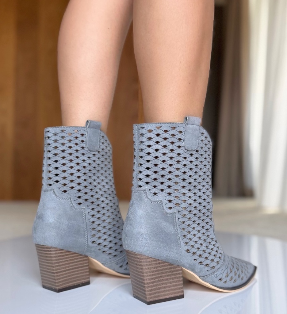 Botine dama Syon Albastre - imagine 4