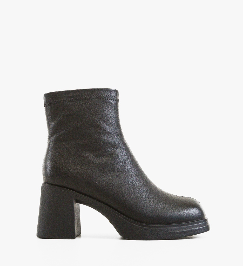 Botine dama Tafta Negre - 1 | YEO
