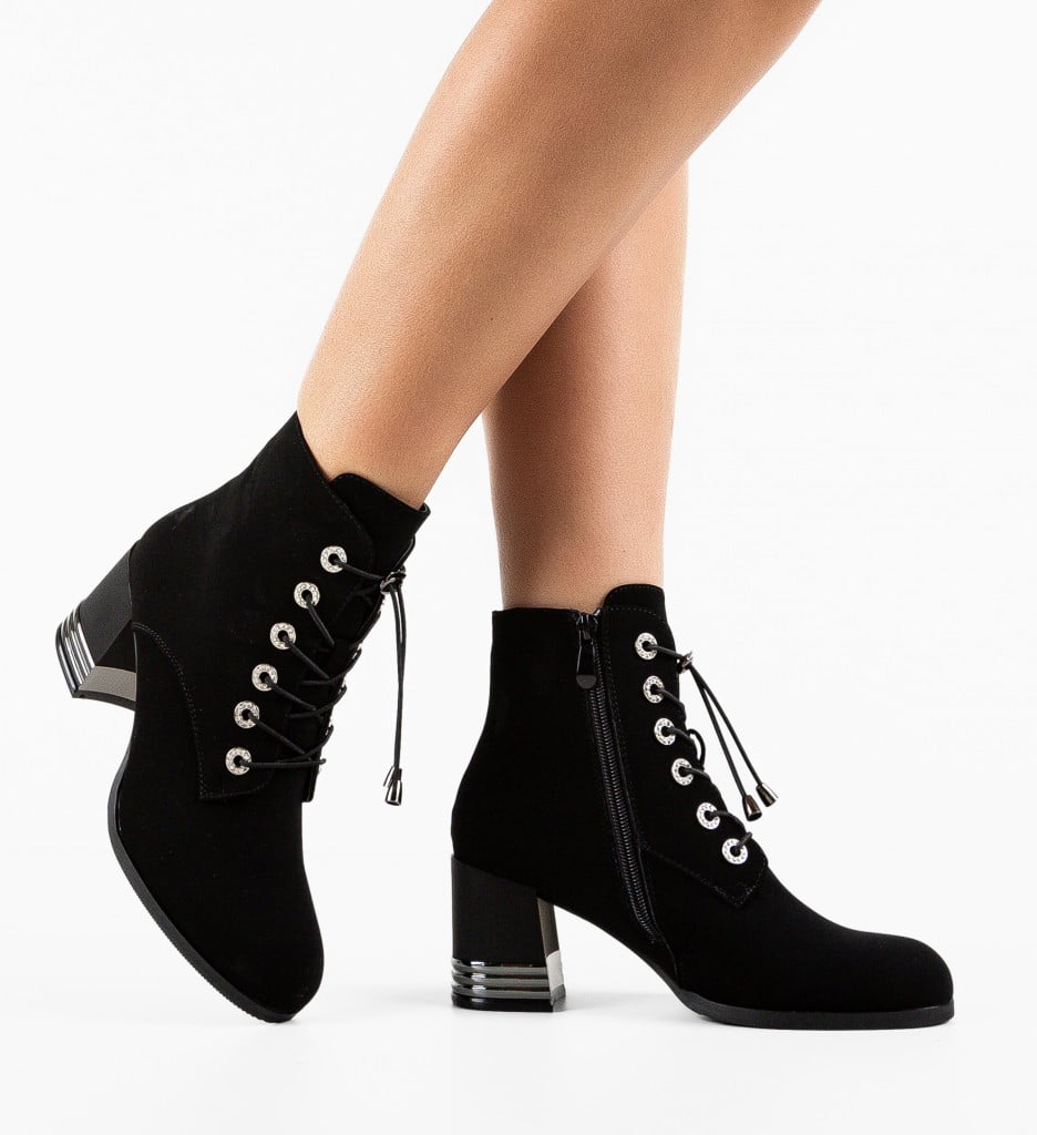 Botine dama Thea Negre - 2 | YEO