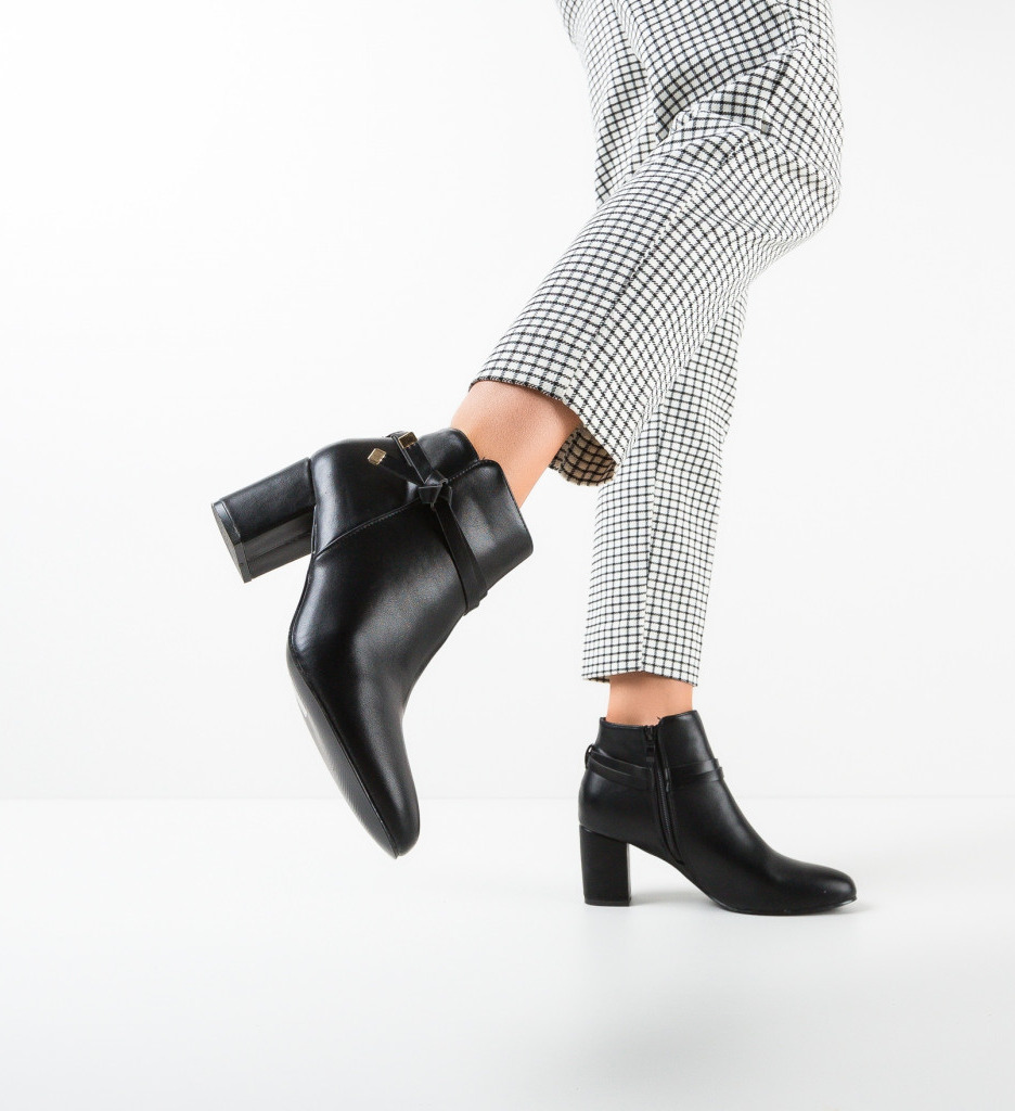 Botine dama Walton Negre - 3 | YEO