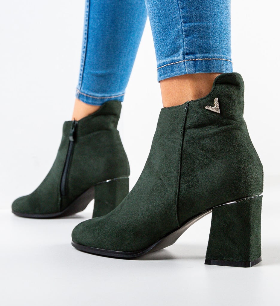 Botine dama Ward Verzi - 2 | YEO