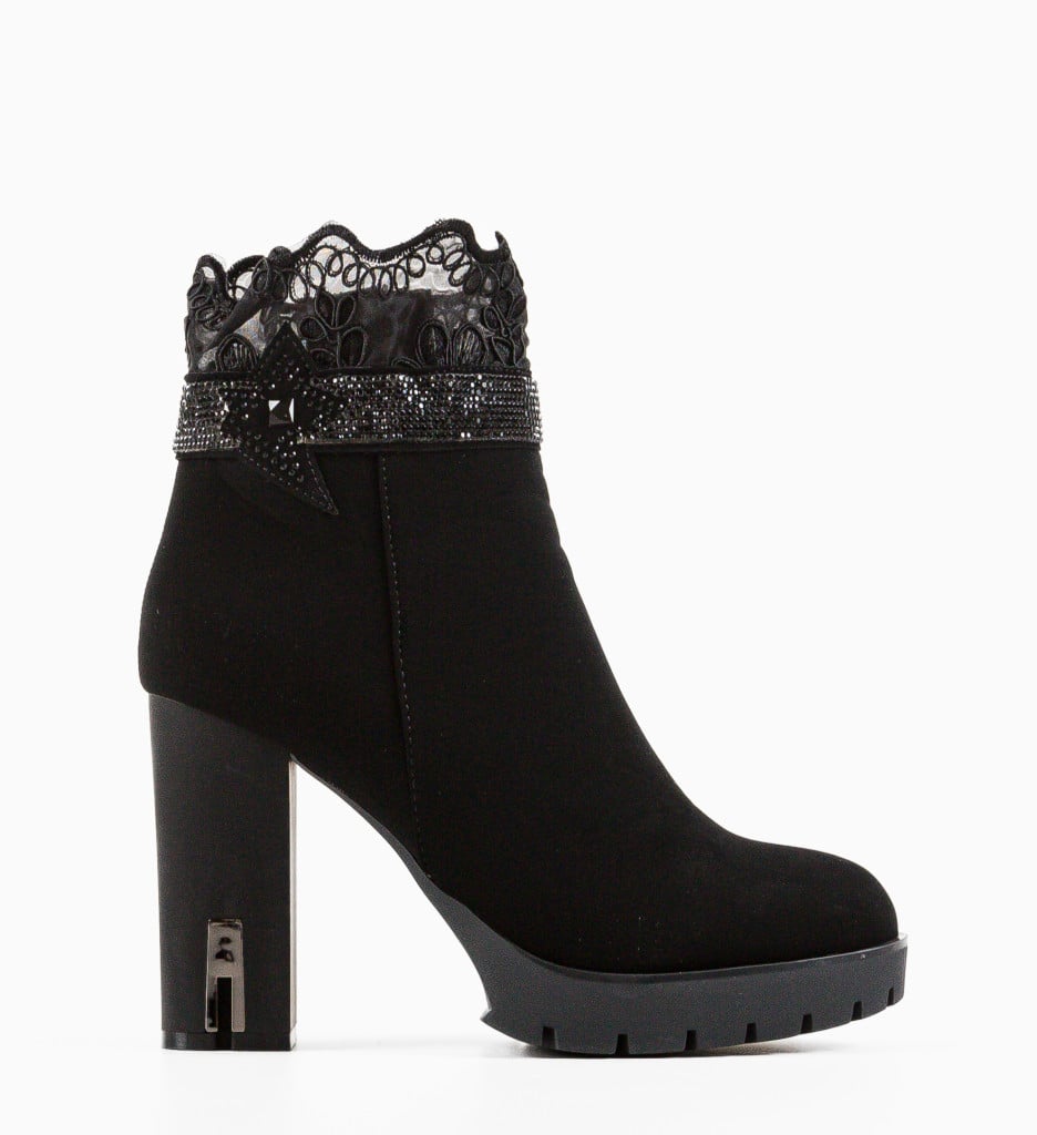 Botine dama Zak Negre - 3 | YEO