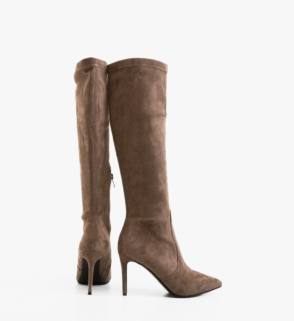 Cizme dama Enora Khaki - 1 | YEO