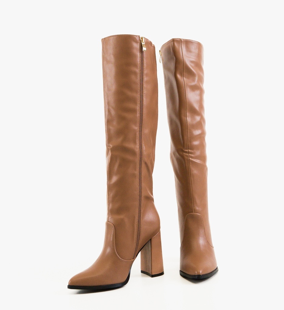 Cizme dama Haynab Khaki - 2 | YEO