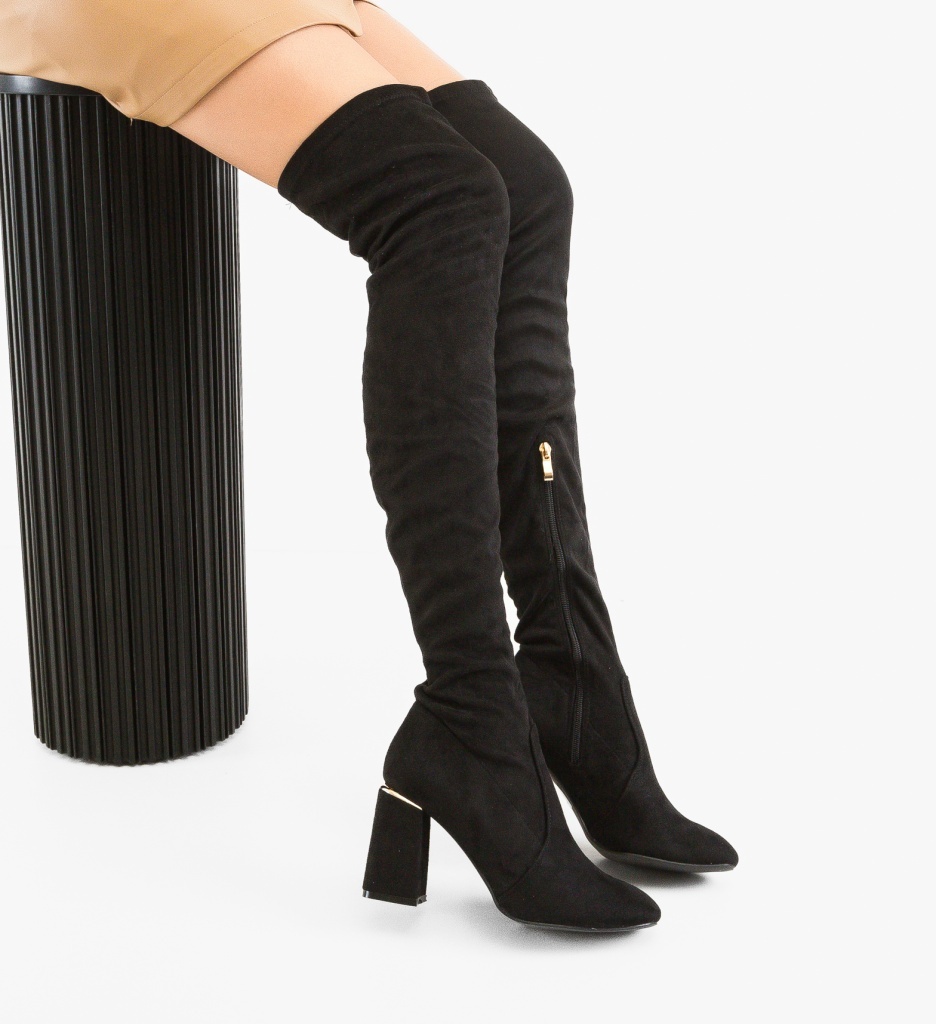 Cizme dama Jaddey Negre - 2 | YEO