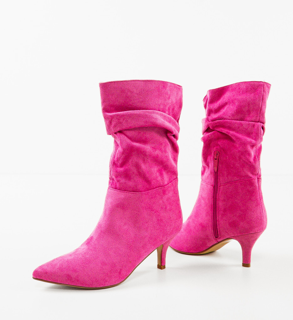 Cizme dama Jorja Fuchsia - 5 | YEO